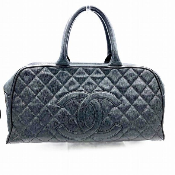 CHANEL Black Boston Bag - Picture 1 of 9